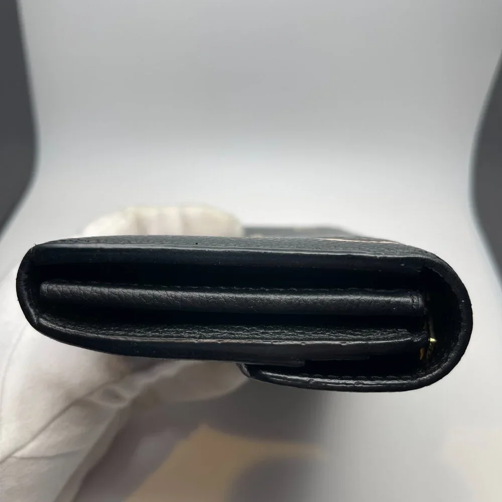 LOUIS VUITTON RFID Bicolor Monogram Empreinte Leather Sarah Wallet - Preowned - Picture 13 of 16